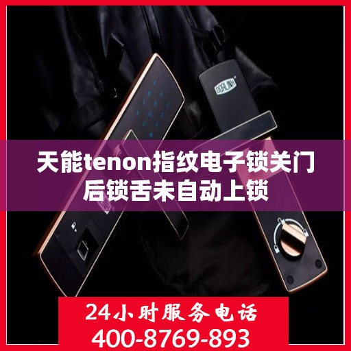 天能tenon指纹电子锁关门后锁舌未自动上锁