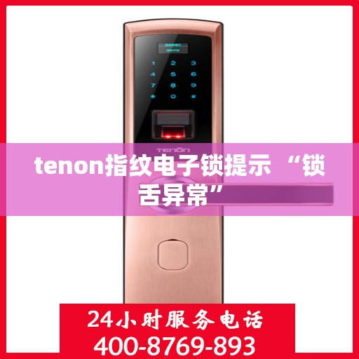 tenon指纹电子锁提示 “锁舌异常”