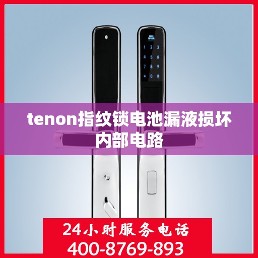 tenon指纹锁电池漏液损坏内部电路
