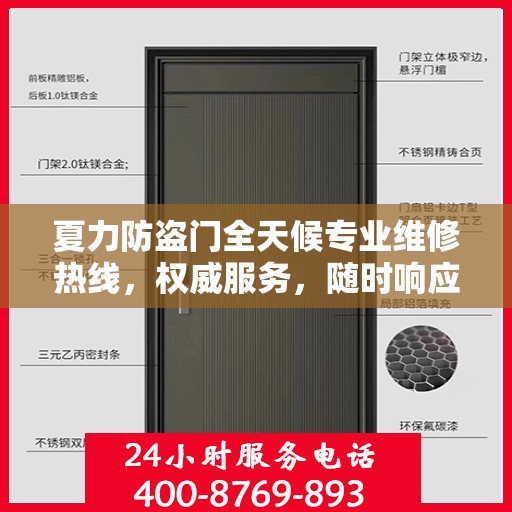 夏力防盗门全天候专业维修热线，权威服务，随时响应
