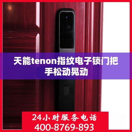 天能tenon指纹电子锁门把手松动晃动