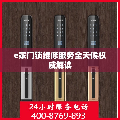e家门锁维修服务全天候权威解读