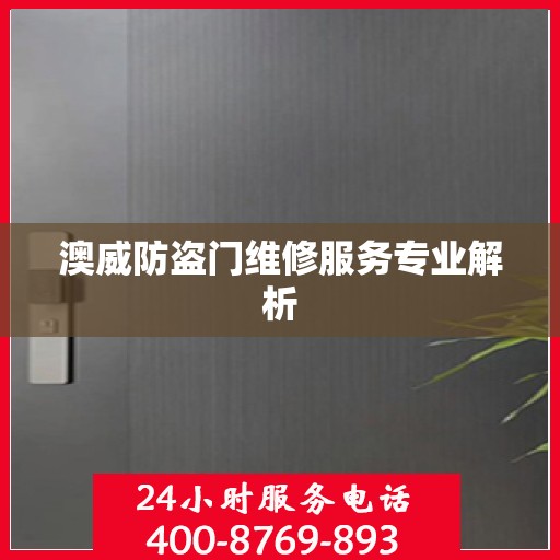 澳威防盗门维修服务专业解析