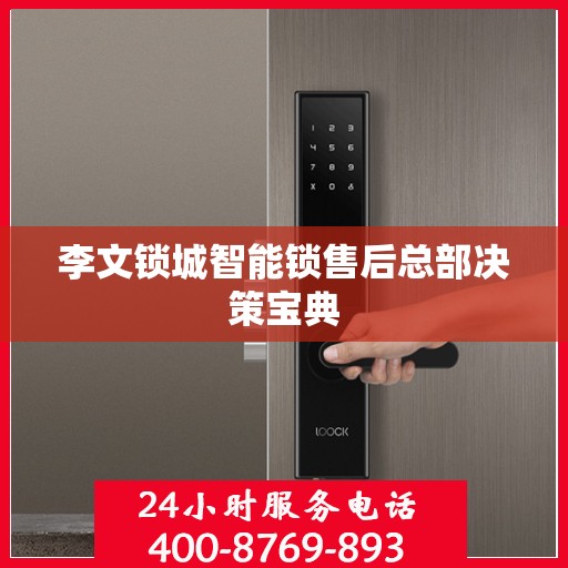 李文锁城智能锁售后总部决策宝典