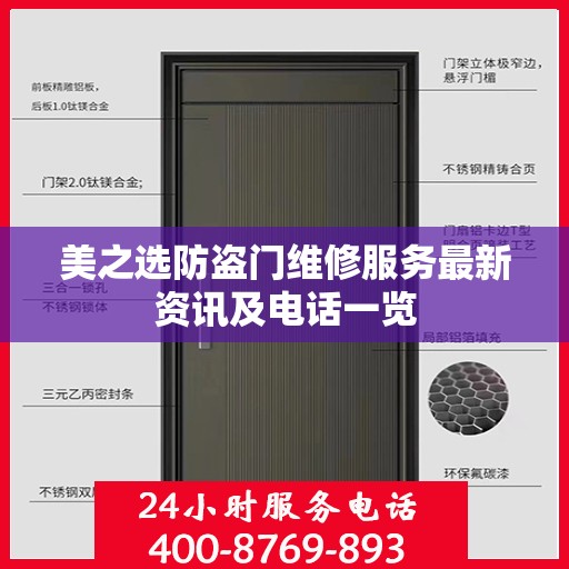 美之选防盗门维修服务最新资讯及电话一览