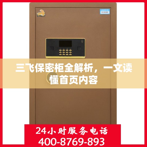 三飞保密柜全解析，一文读懂首页内容