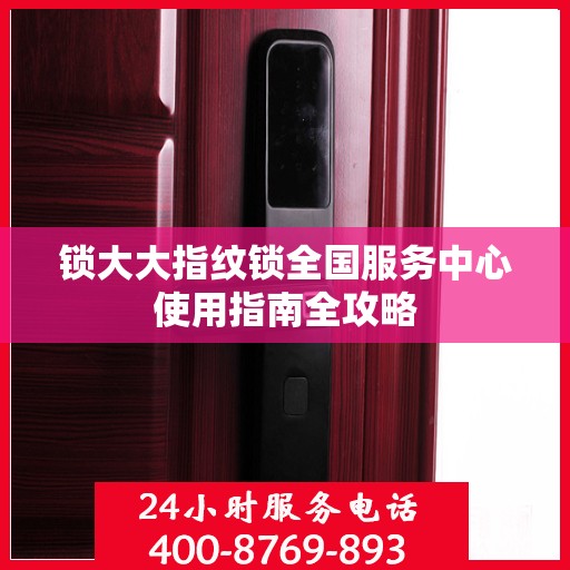 锁大大指纹锁全国服务中心使用指南全攻略