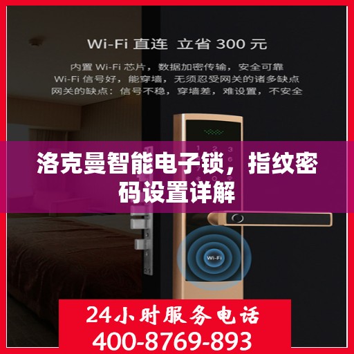 洛克曼智能电子锁，指纹密码设置详解
